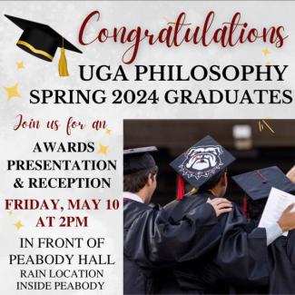 Spring 24 Philosophy graduation