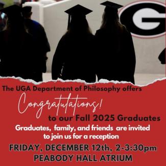 Philosophy graduation F25