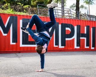 Christian Kronsted breakdance