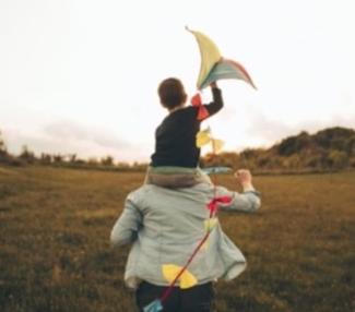 kid with kite