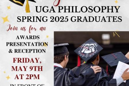 Spring 25 Philosophy graduation reception