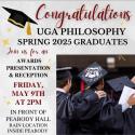 Spring 25 Philosophy graduation reception